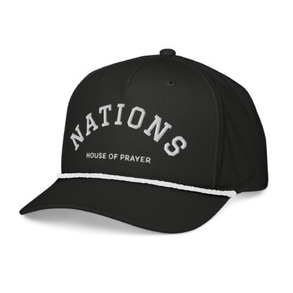 Nations House of Prayer Classic Rope Hat - Image 3